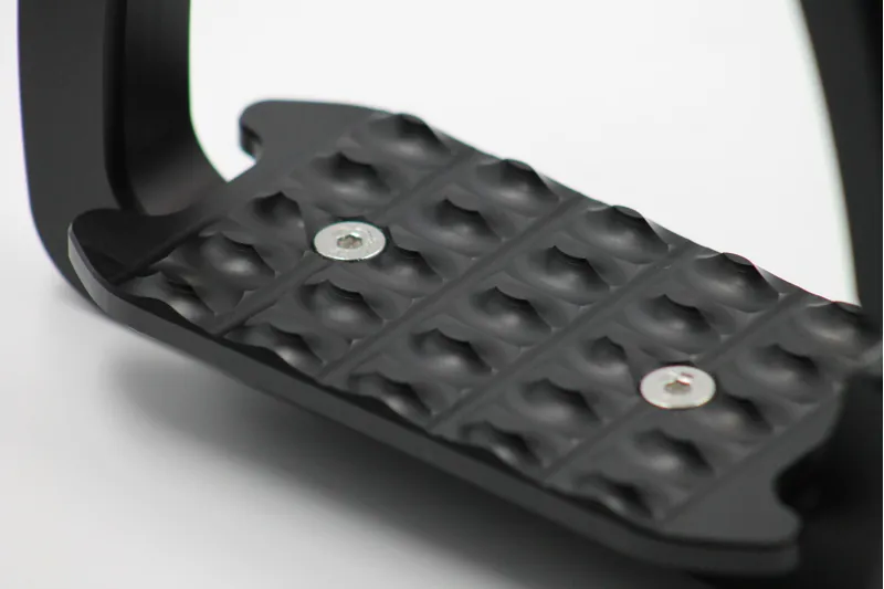 Tech Innova Riding Olympia Safety Stirrups - Brown-1